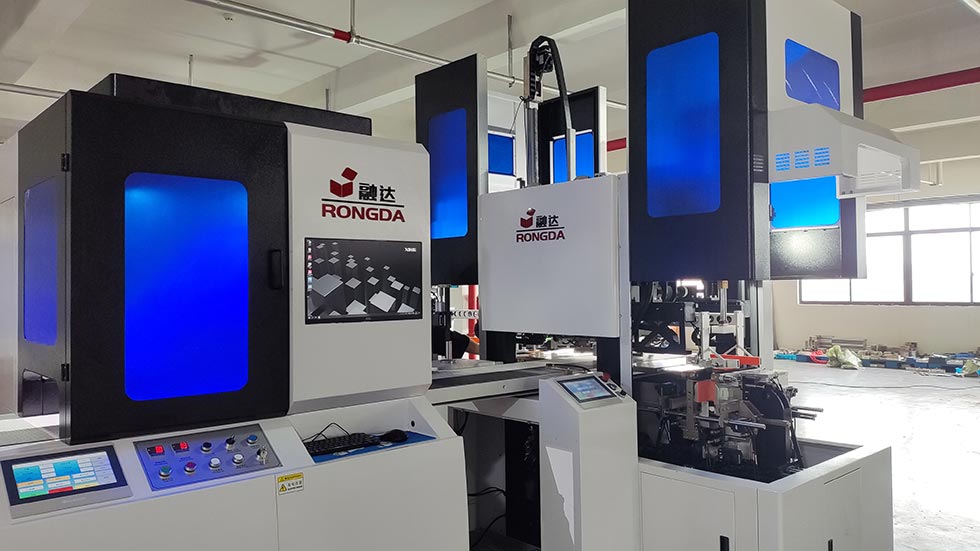 Automatic Double Station Rigid Box Making Machine